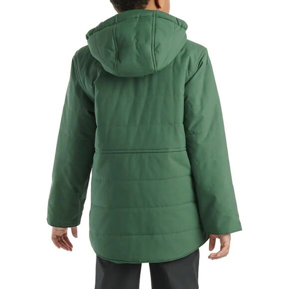 Carhartt Boys’ Montana Insulated Hooded Jacket Green NWT Size XL 18/20 MSRP $115 - Picture 2 of 6